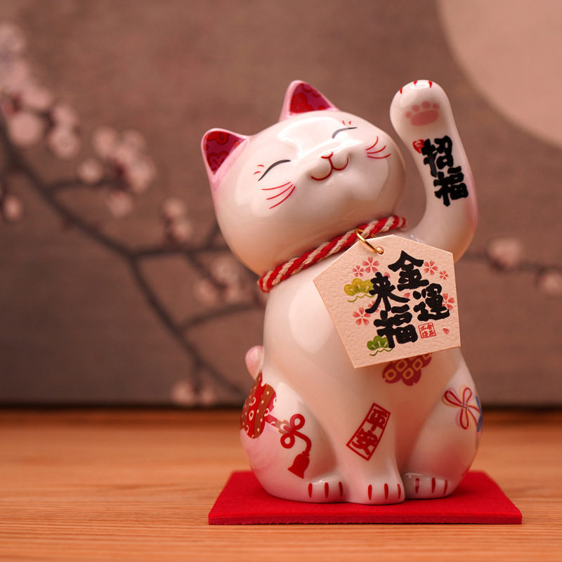 金运中号店铺开业收银台家居创意礼物招财猫存钱罐摆件