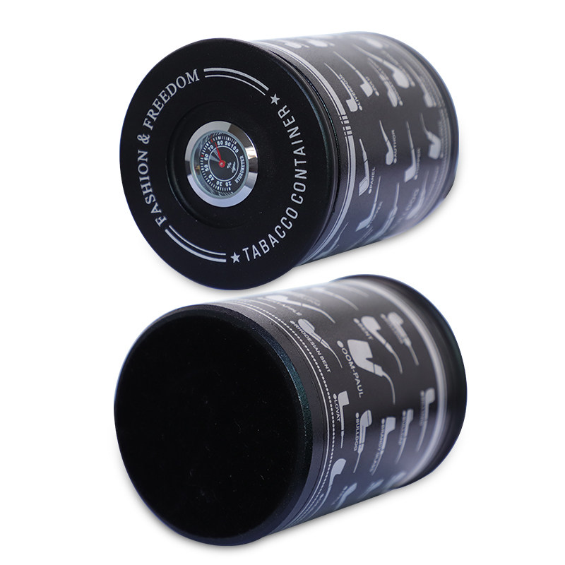 습도계 파이프 담배 가습 탱크 밀봉 보습 담배 상자 저장 충전 JIFENG 몬순 보습 담배 탱크