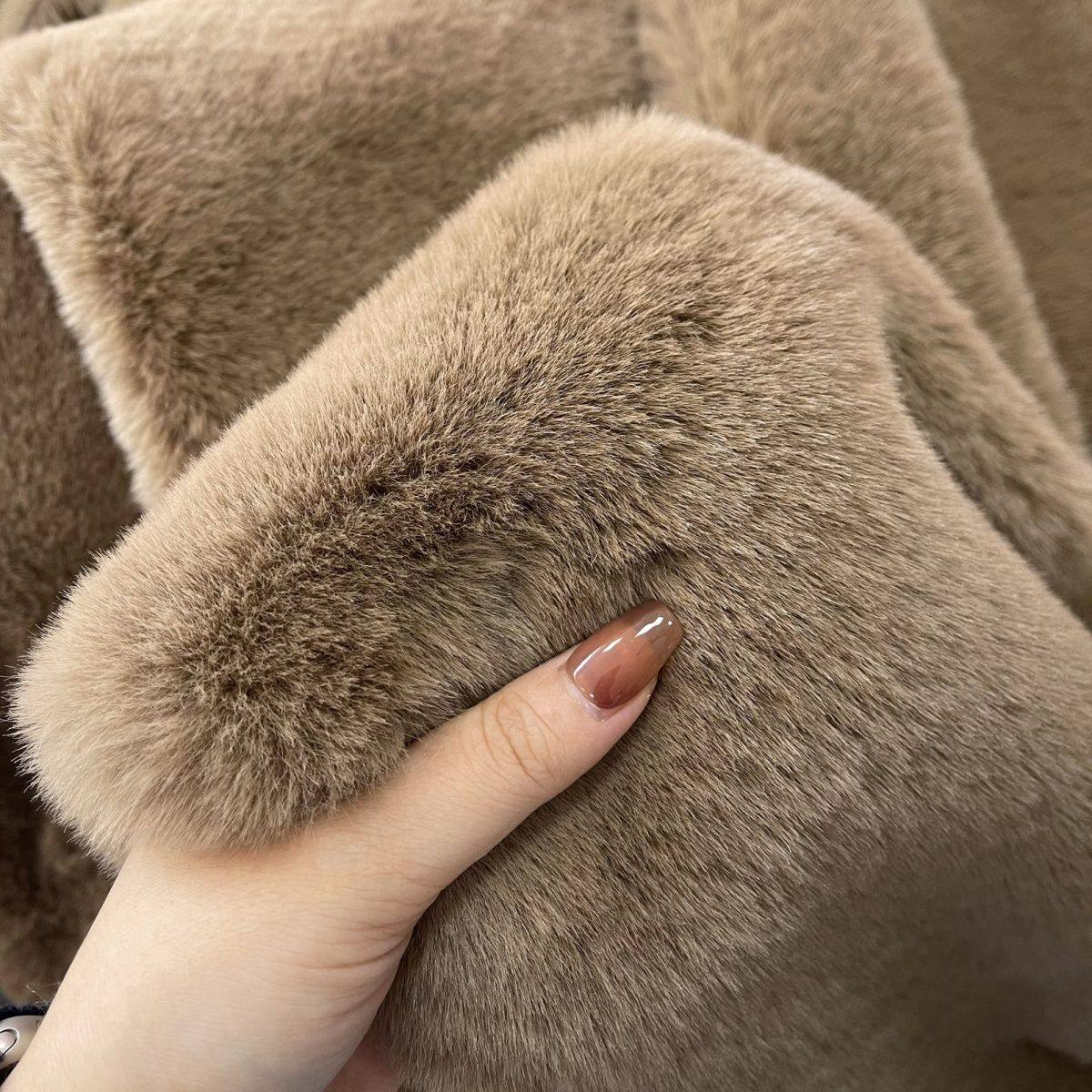 1500g仿獭兔毛加厚加密围巾毛领沙发飘窗垫手工diy柜台,居家布艺,海绵垫/布料/面料/手工diy,淘宝优惠券,粉丝福利购,淘宝优惠卷