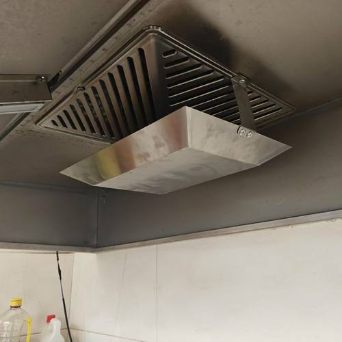 饭店抽油烟机专用大号接油盒不锈钢可拆卸通用型集油杯油槽油漏