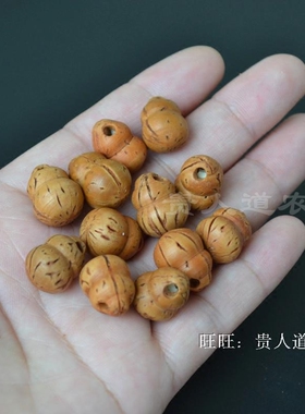 葫芦配饰吊坠桃核雕刻diy配饰