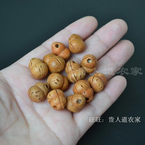 葫芦配饰吊坠桃核雕刻diy配饰