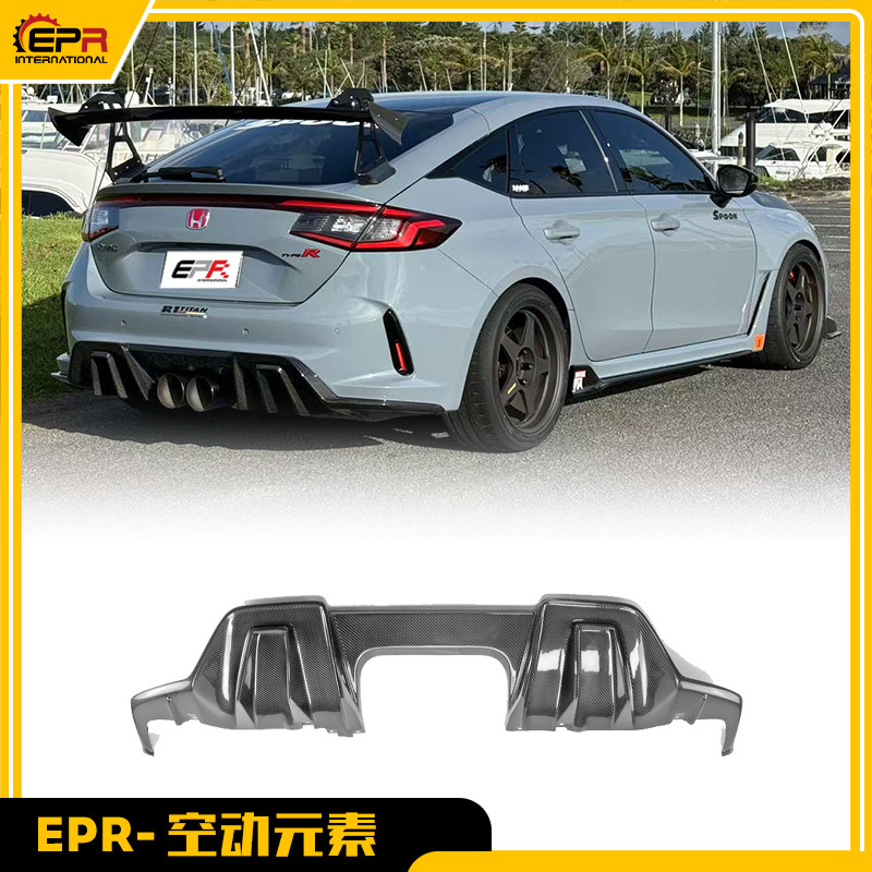 FL5TYPER干碳纤维后扰流改装