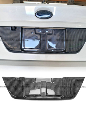 适用于斯巴鲁 WRX VAB 15-21款 碳纤维原厂款尾盖饰板后盖板替换
