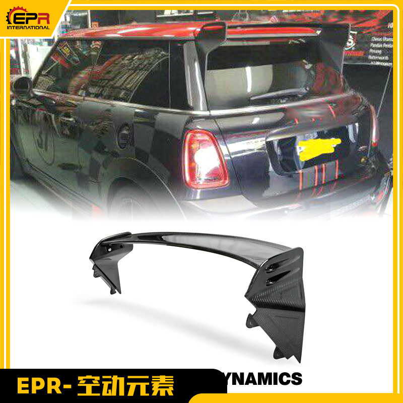 迷你Mini cooper  R56 Ver.2.11 2.12 JCW款 碳纤维尾翼 刀锋顶翼