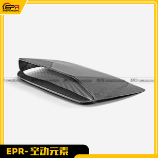 适用于斯巴鲁 WRX VBH 碳纤维XXL款机盖风口通风散热进气口改装