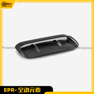 适用于斯巴鲁 WRX VBH 碳纤维A款机盖风口通风散热进气口改装