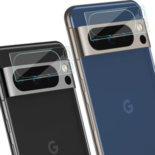 imak适用谷歌Google Pixel 8 Pro镜头膜Pixel 8 Pro 玻璃一体式后摄像头保护贴膜高清防划耐磨