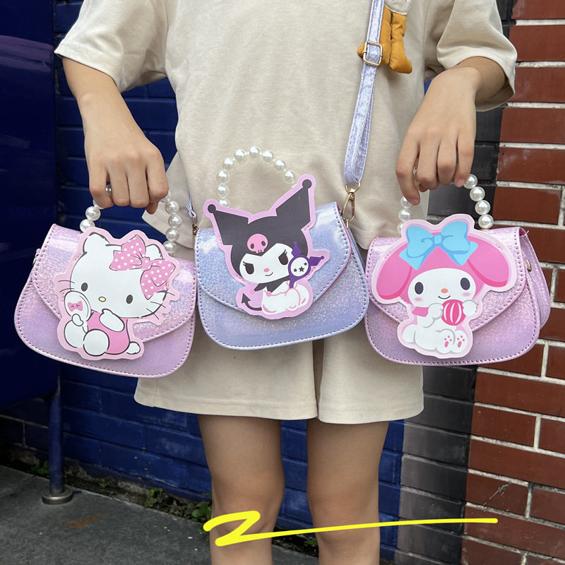 凯蒂猫儿童包公主手提斜挎包小挎包包娃娃零钱包女宝宝可爱蝴蝶结
