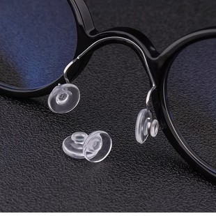 林德伯格卡扣式鼻垫 窦文涛姜文眼镜鼻托 超柔软硅胶无害鼻托叶