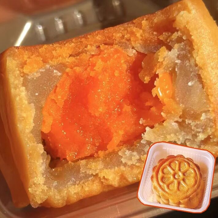 纯手工蛋黄莲蓉月饼豆沙私房中秋糕点传统手工传统广式散装礼盒
