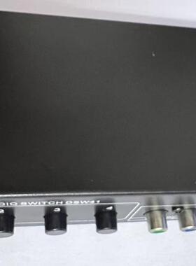 仝丽 DSW41 色差 四进一出 三色差分量视频信号 色差切换器