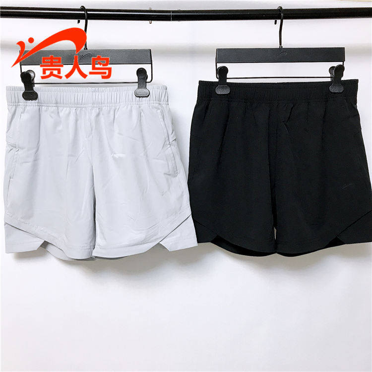 贵人鸟女裤短裤四分裤正品2023夏新款宽松运动休闲速干9K32Q36