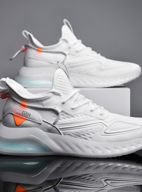 贵人鸟男鞋运动鞋夏季透气网面网鞋休闲男子椰子鞋跑步鞋男P1L255