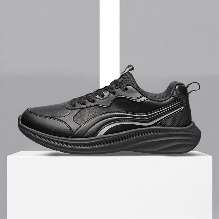 贵人鸟男鞋跑步鞋正品2025冬季新款皮面轻便运动休闲跑鞋P255053,运动鞋new,跑步鞋,淘宝优惠券,粉丝福利购,淘宝优惠卷