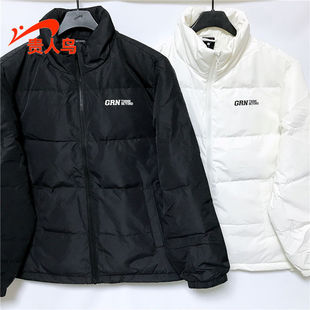 贵人鸟羽绒服男装正品2024冬新款宽松运动休闲立领保暖Y1245121