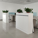 办公室隔断柜文件柜矮柜花槽柜工位桌边柜厂区间隔柜遮挡柜储物柜