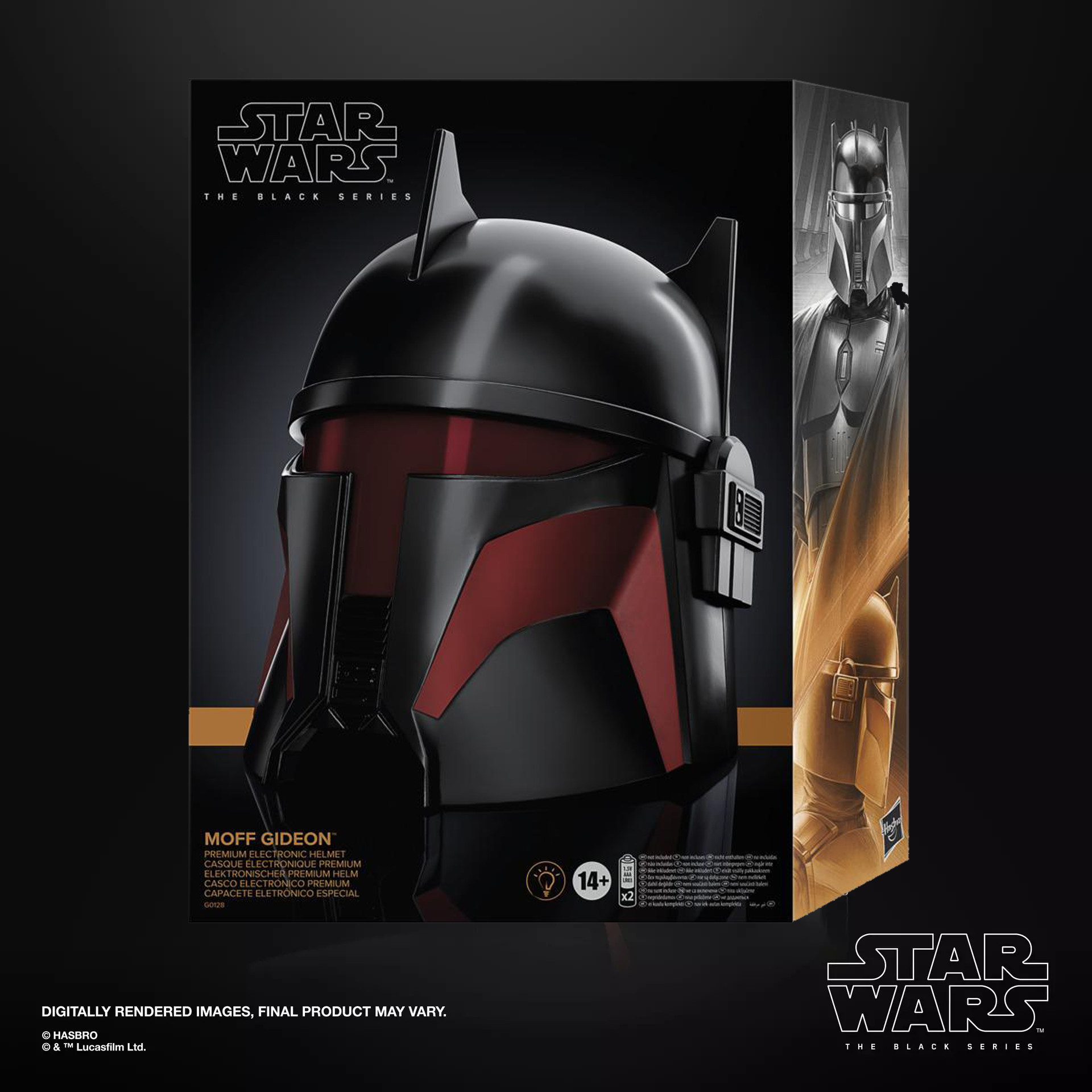 现货 孩之宝 星球大战 1:1 吉迪恩总督头盔 曼达洛人 真人头盔