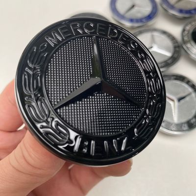 适用于奔驰机盖标装饰ABCERS级GLC GLK CLA CLS引擎盖平标前车标