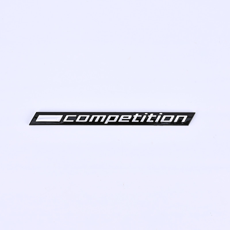 适用宝马X1MX3MX4MX5MX6M改装competition雷霆版车标贴M1M3M5M4M6