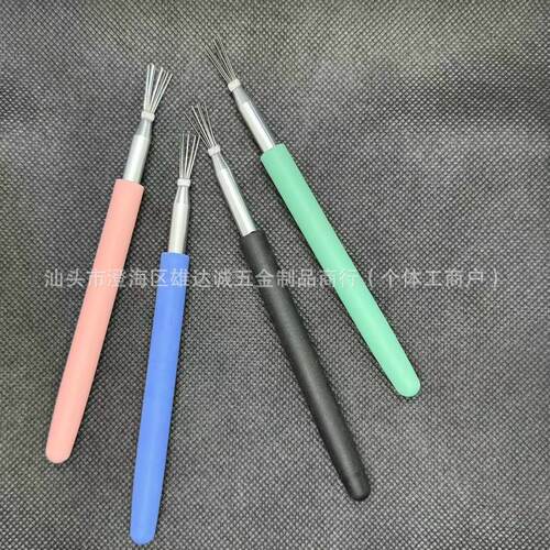 七本针纹理刷泥塑雕刻刀美术手工辅助用品