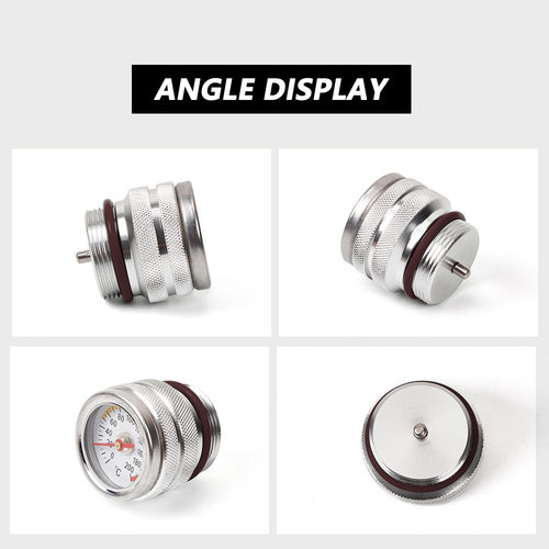 摩托车改装用品发动机油温表M30x1.5机油表M20*1.5温度表跨境配件