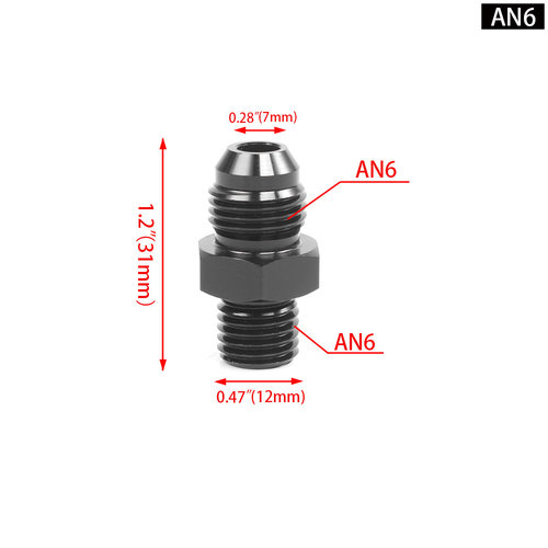 跨境汽车改装油箱油泵转接头铝合金油冷接头AN4AN6AN8AN10AN12