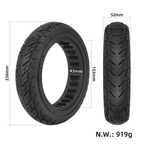 ULIP250*54越野实心胎通用10*2.125和F20F25F30F40系列10寸轮胎