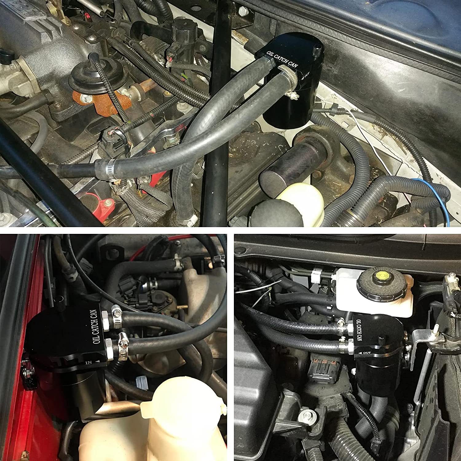 300ML带空滤透气过滤机油壶通用废气铝合金壶