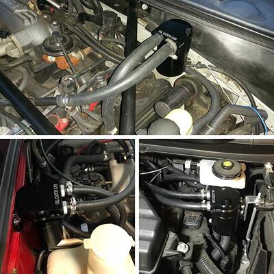 300ML带空滤透气过滤机油壶通用废气铝合金壶