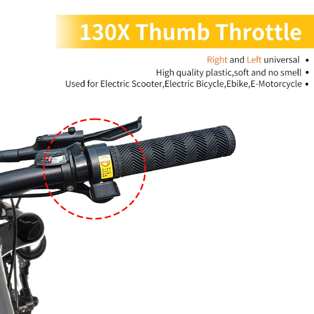 130X 拇指油门电动滑板车3针防水WP连接器电动自行车加速器调速