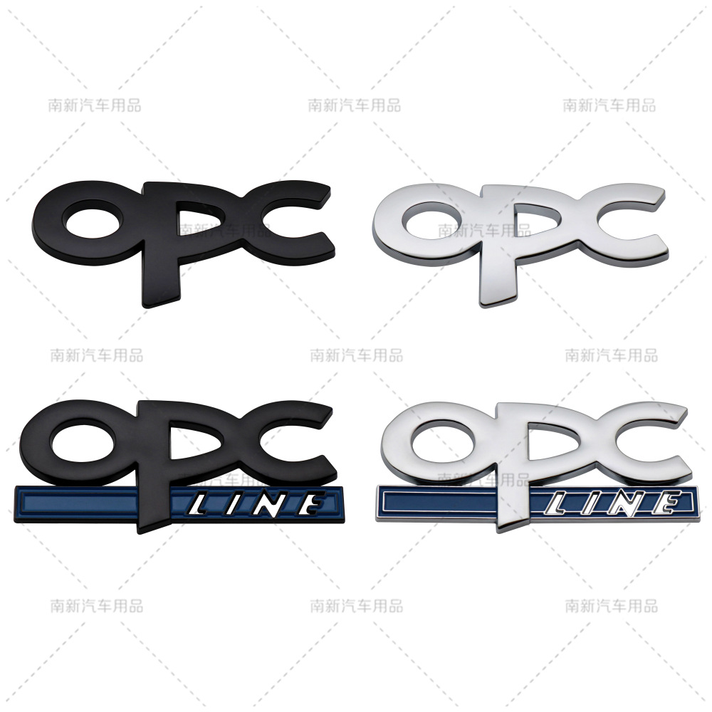 适用于别克新君威 君越 英朗 金属车贴 欧宝改装OPC车贴 改装标