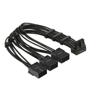 8PIN转16Pin模组电源线 12VHPWR显 3x8pin 尘土RTX40系电源延长线