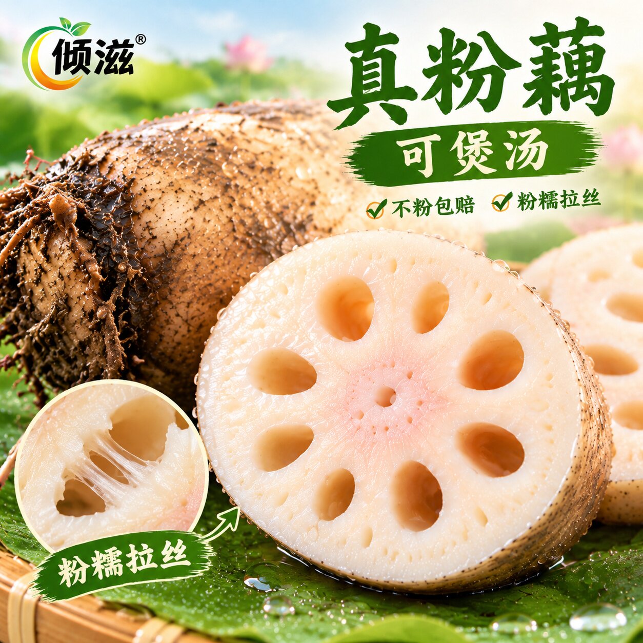 2026湖北当季现挖煲汤莲藕整箱