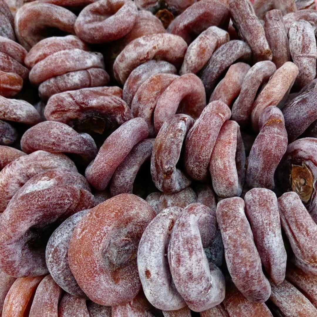 陕西特产富平柿饼特级正宗流心吊柿子饼干农家自制霜降吊圆饼5斤