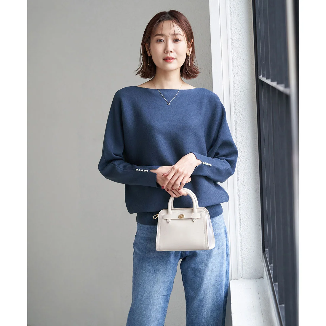 外贸日单女装针织衫套头毛衣