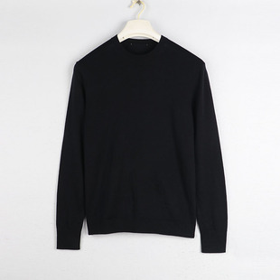 秋冬新款 毛衣针织衫 外贸日单女装 女装 羊毛圆领套头大码 阳光家