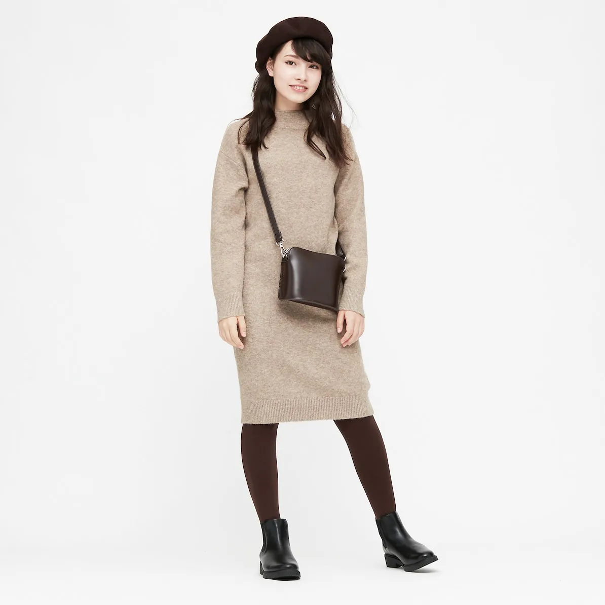 U家女童装毛衣连衣裙中大童