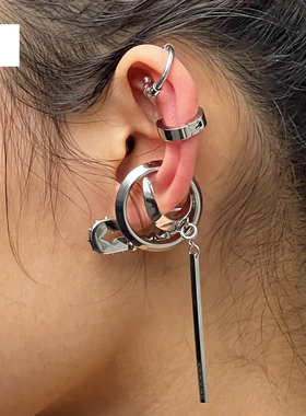 BLACKHEAD欧美风情侣耳饰组合