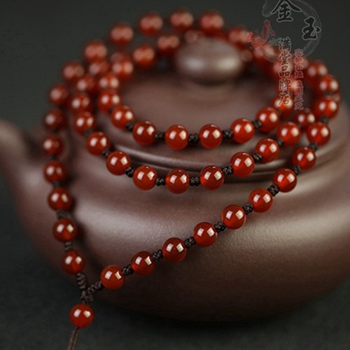 玛瑙挂绳吊坠挂绳高档手工编织