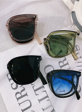 折叠墨镜女超轻防晒开车复古