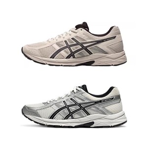 Asics Gel-Contend 4 灰色 减震耐磨 低帮跑步鞋 男款 T8D4Q-030