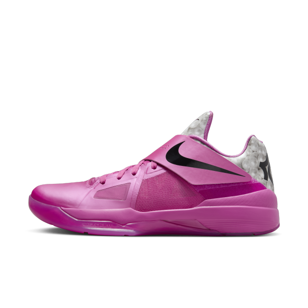 Nike KD 4 Retro 粉色 防滑耐磨 低帮篮球鞋 男女同款 HF9098-600