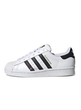 浩闪 Adidas originals Superstar 经典款金标贝壳休闲板鞋FU7712