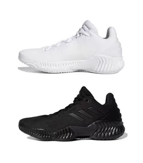 Adidas Pro Bounce 2018 Low 减震耐磨 低帮 篮球鞋 男款FW0903