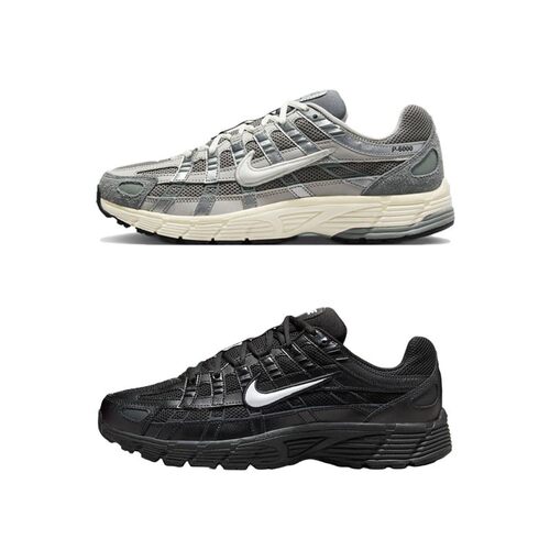 Nike P-6000 防滑耐磨 低帮 跑步鞋 男女同款 白银 FN7509-029