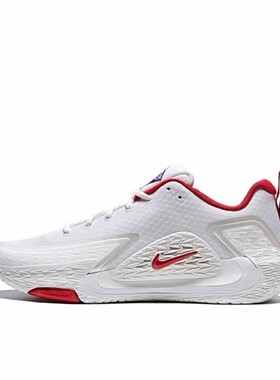Nike S.T. GLOW ep 白红色 百搭舒适 低帮篮球鞋 男款 IQ1129-061