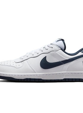 Nike Big Low 白蓝色 减震耐磨 低帮 板鞋 男女同款 355152-140