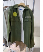 衬衫 复古儿童工装 外套男女童休闲运动上衣 新款 韩国精品2026春款