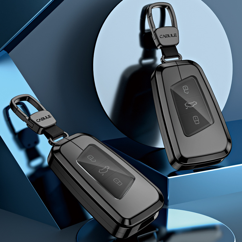 适用于大众新迈腾b8新帕萨特CC汽车高档全包铝合金钥匙壳2019款24